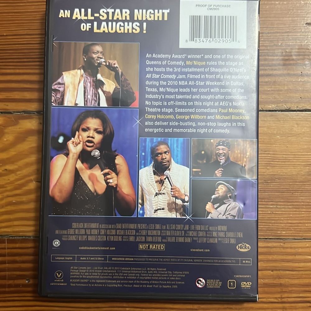All Star Comedy Jam DVD - Picture 3 of 3